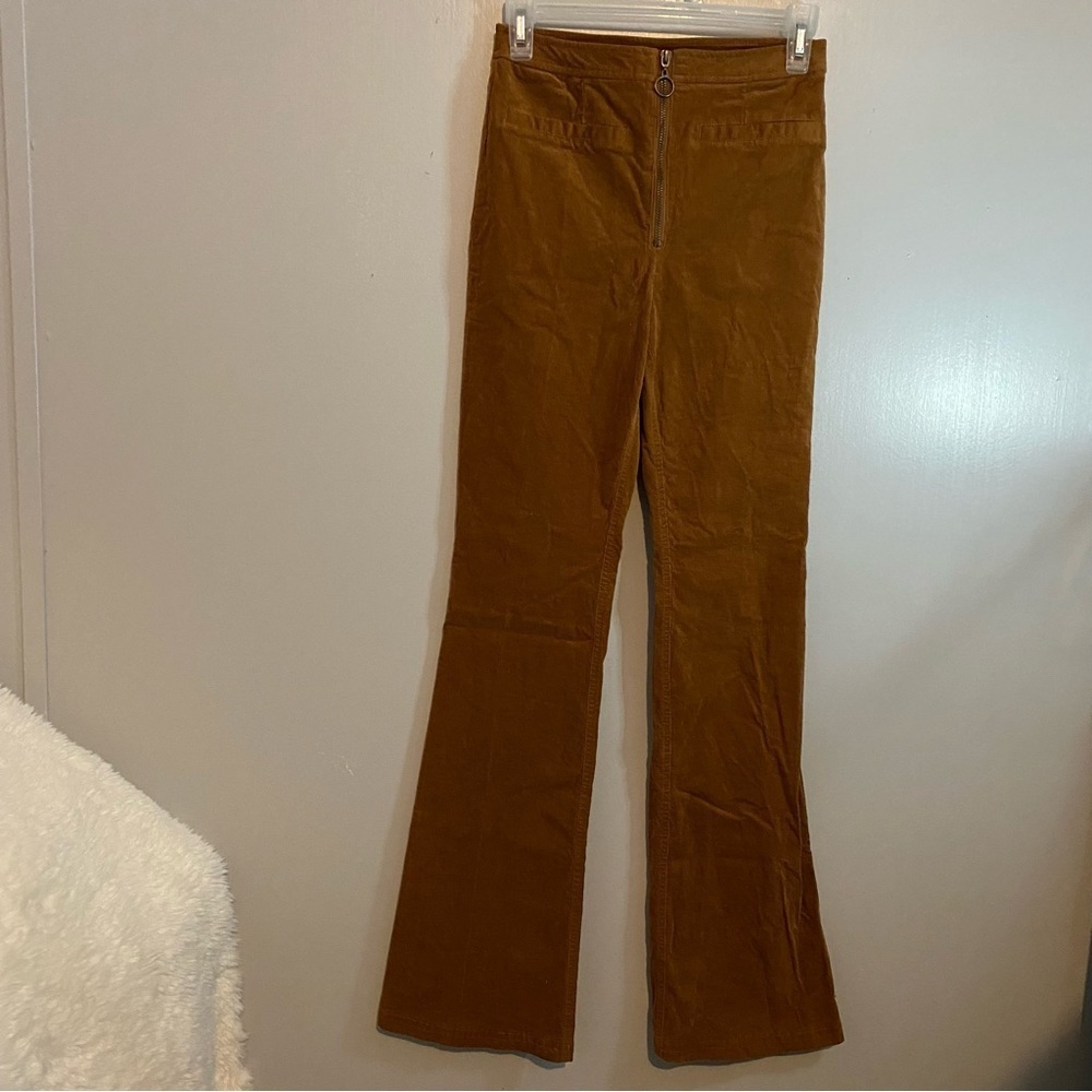 Forever 21 Brown Corduroy Bootcut Pants Size XS